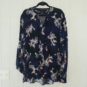 Lane Bryant Gorgeous Flowing Keyhole Top